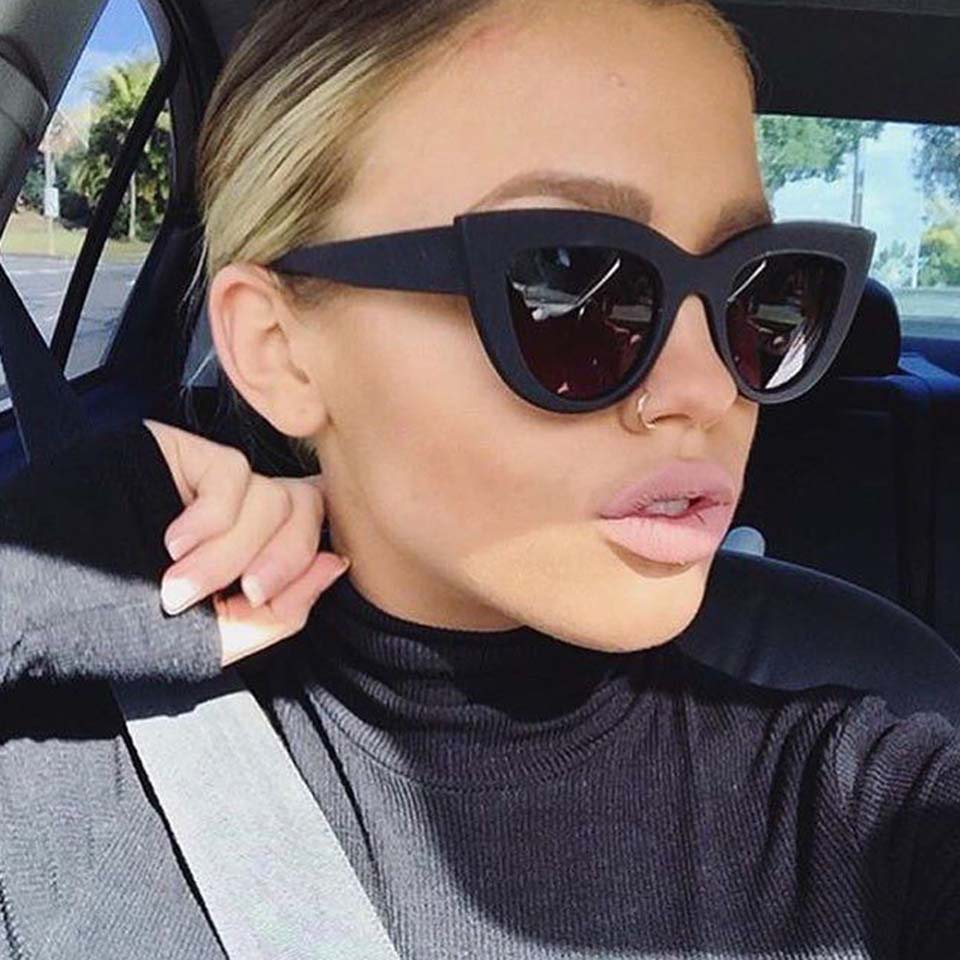 Women's Sunglasses Car Driver Glasses Fashion Gray lenses Women Shades Pilot Sunglasses Car Anti-uv Driver Goggles