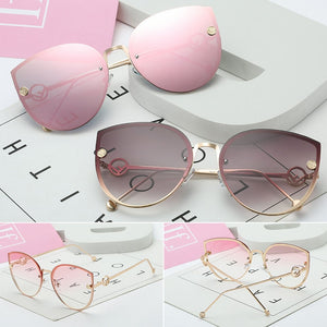 Cat Eye Sunglasses Driver Goggles Fashion Big Box Women Sunglasses Women's Ocean Glasses Sunglasses Sexy Women Fashion