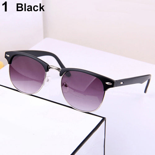 Hot Women's Men's Retro Rivet Oversized Sunglasses Designer Glasses Eyewear  8NGE