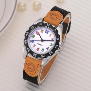 Kids Girls' Fashion Colorful Strap Ladies WristWatches Arabic Number Sport Quartz Women,s quartz watch Montre Femme 2018 #F