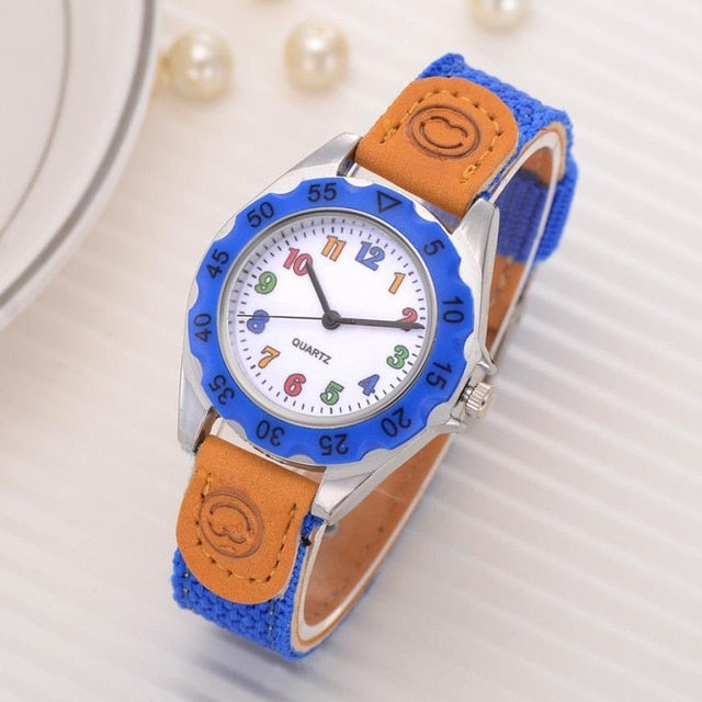 Kids Girls' Fashion Colorful Strap Ladies WristWatches Arabic Number Sport Quartz Women,s quartz watch Montre Femme 2018 #F