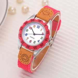 Kids Girls' Fashion Colorful Strap Ladies WristWatches Arabic Number Sport Quartz Women,s quartz watch Montre Femme 2018 #F