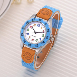 Kids Girls' Fashion Colorful Strap Ladies WristWatches Arabic Number Sport Quartz Women,s quartz watch Montre Femme 2018 #F